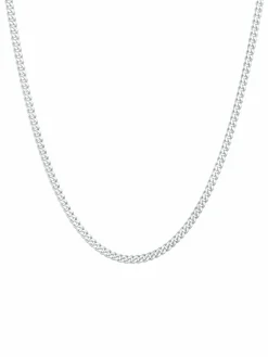 KUZZOI Schmuck<Herren Halskette silber uni