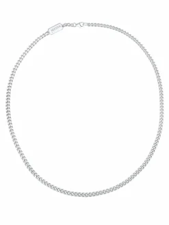 KUZZOI Schmuck<Herren Halskette silber uni