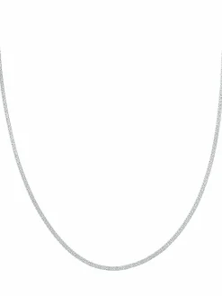 KUZZOI Schmuck<Herren Halskette silber uni