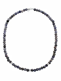 KUZZOI Schmuck<Herren Halskette blau uni