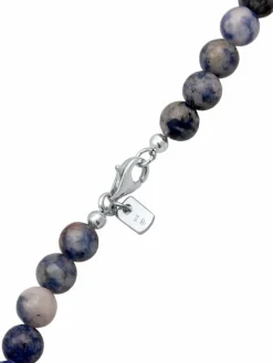 KUZZOI Schmuck<Herren Halskette blau uni