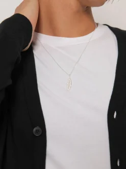 KUZZOI Schmuck<Herren Halskette silber uni