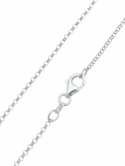 KUZZOI Schmuck<Herren Halskette silber uni