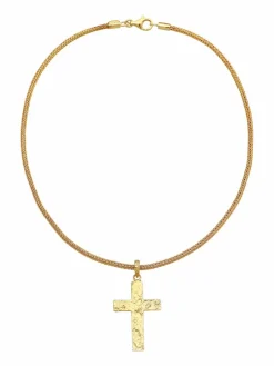 KUZZOI Schmuck<Herren Halskette gold uni