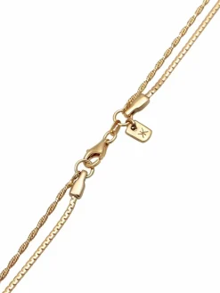 KUZZOI Schmuck<Herren Halskette gold uni