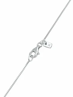 KUZZOI Schmuck<Herren Halskette silber uni