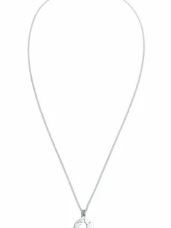 KUZZOI Schmuck<Herren Halskette silber uni