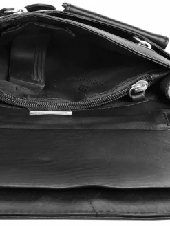 Bodenschatz Taschen & Rucksäcke<Herren Handgelenk Tasche schwarz uni