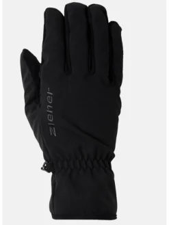 Ziener Handschuhe<Herren Handschuhe schwarz uni