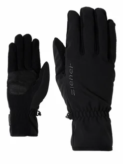 Ziener Handschuhe<Herren Handschuhe schwarz uni