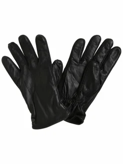 Pearlwood Handschuhe<Herren Handschuhe aus Leder schwarz uni