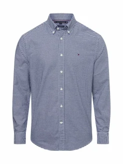 Tommy Hilfiger Hemden<Herren Hemd marine weiß kariert