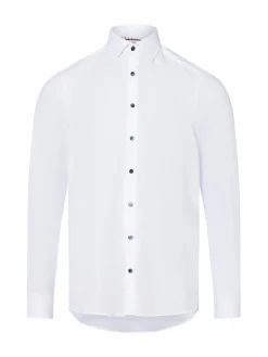 OLYMP Level Five Hemden<Herren Hemd weiß uni