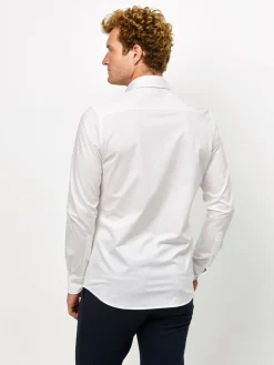 Profuomo Hemden<Herren Hemd weiß uni