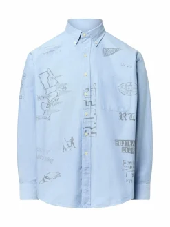 Polo Ralph Lauren Hemden<Herren Hemd hellblau bedruckt