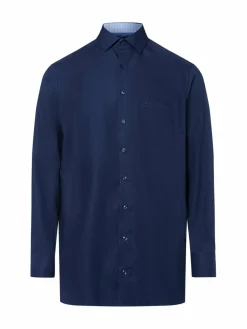 OLYMP Luxor modern fit Hemden<Herren Hemd marine uni