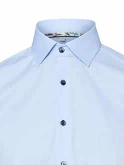 OLYMP Level Five Hemden<Herren Hemd hellblau uni