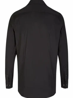 Daniel Hechter Hemden<Herren Hemd schwarz uni