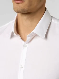 Finshley & Harding London Hemden<Herren Hemd weiß uni