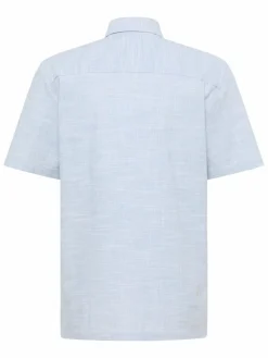 Mustang Hemden<Herren Hemd hellblau uni