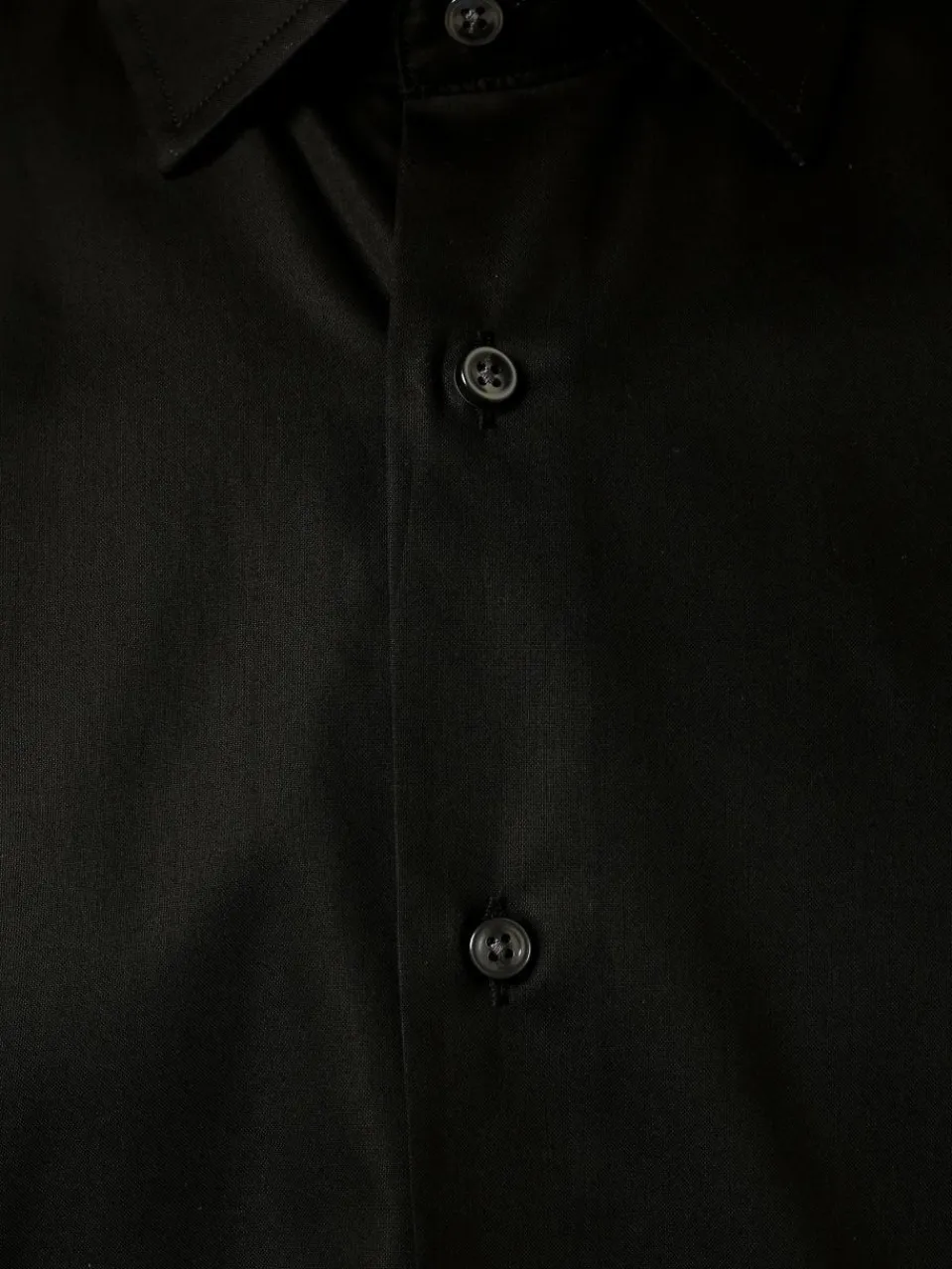 BOSS Hemden<Herren Hemd - Bügelleicht - H-JOE-kent-C1-214 schwarz uni