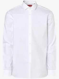 HUGO Hemden<Herren Hemd - Bügelleicht - Erondo weiß uni