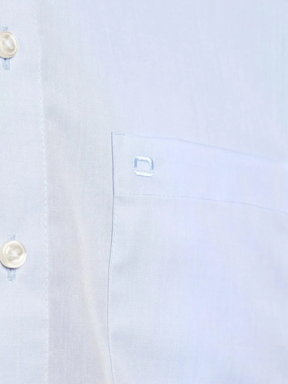 OLYMP Luxor modern fit Hemden<Herren Hemd - Extrakurze Ärmel hellblau uni