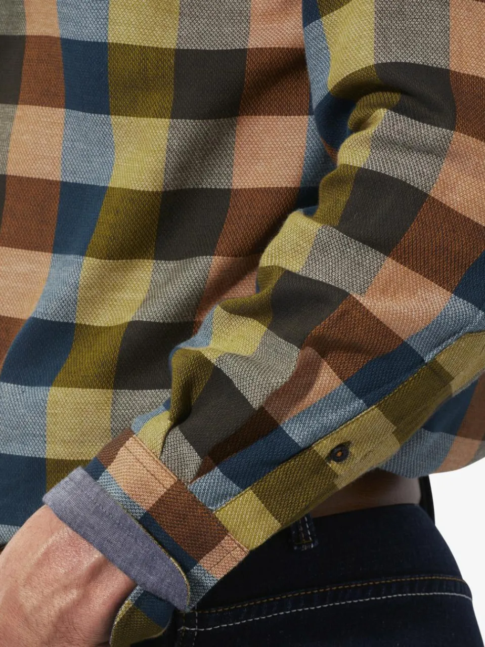 BABISTA Hemden<Herren Hemd - KALOR oliv kariert