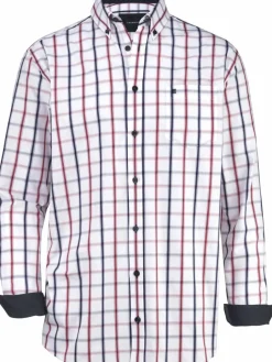 BABISTA Hemden<Herren Hemd - ROMANTELLA rot kariert