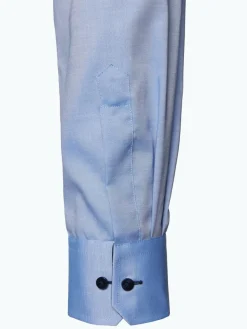 Eterna Modern Fit Hemden<Herren Hemd Bügelfrei hellblau uni