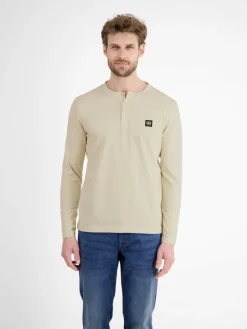 Herren LERROS Shirts>Herren Henleyshirt