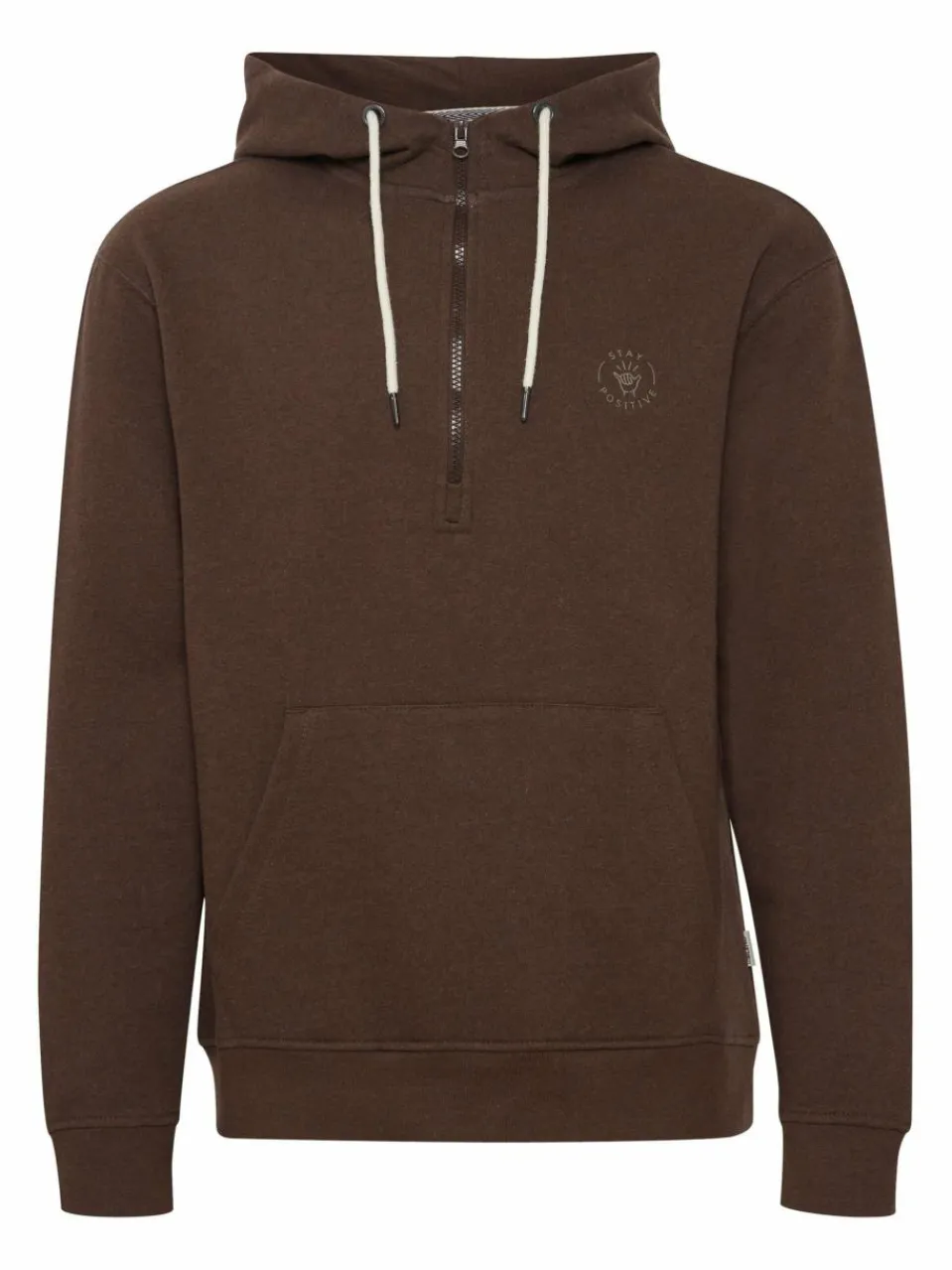 BLEND Sweatshirts & Sweatjacken<Herren Hoodie braun uni