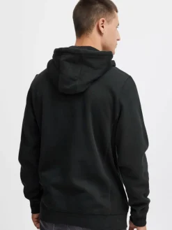 BLEND Sweatshirts & Sweatjacken<Herren Hoodie schwarz uni