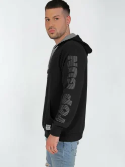 Topgun Sweatshirts & Sweatjacken<Herren Hoodie schwarz uni