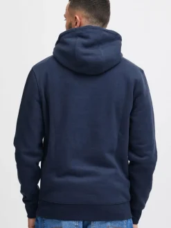 BLEND Sweatshirts & Sweatjacken<Herren Hoodie - BHAbsalon blau bedruckt