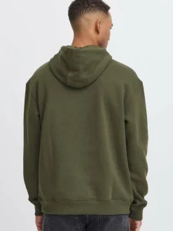 BLEND Sweatshirts & Sweatjacken<Herren Hoodie - BHJUSTAN grün uni