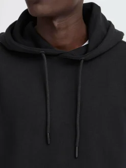 BLEND Sweatshirts & Sweatjacken<Herren Hoodie - BHKusol schwarz uni