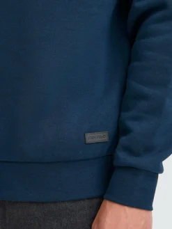 BLEND Sweatshirts & Sweatjacken<Herren Hoodie - BHSuno blau bedruckt