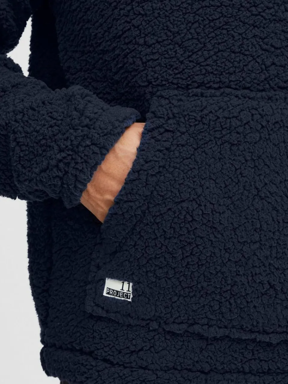 11 Project Sweatshirts & Sweatjacken<Herren Hoodie - PRDaeg blau uni