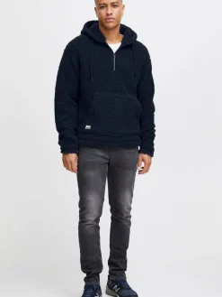 11 Project Sweatshirts & Sweatjacken<Herren Hoodie - PRDaeg blau uni