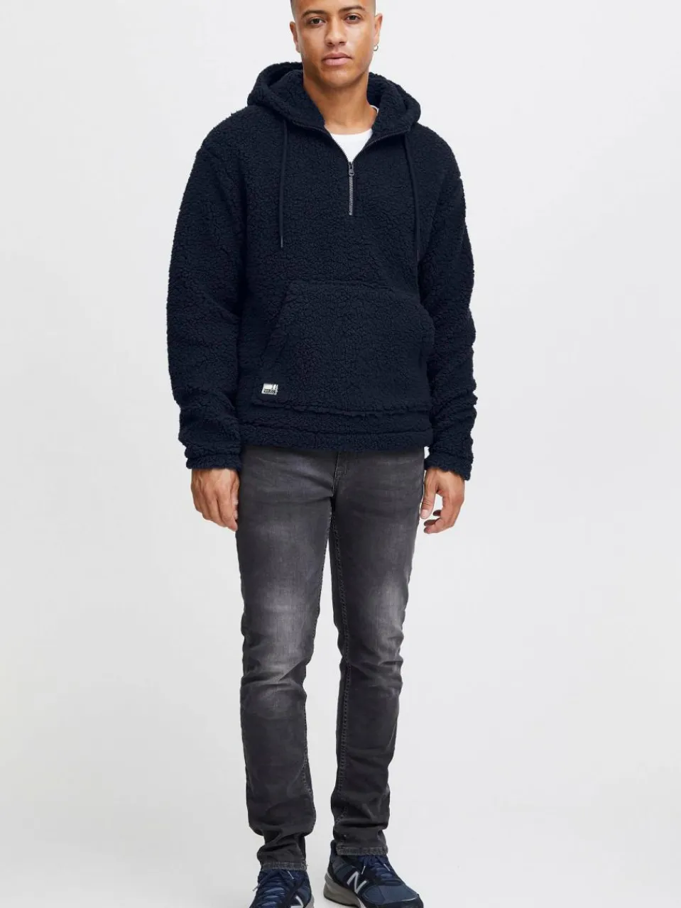 11 Project Sweatshirts & Sweatjacken<Herren Hoodie - PRDaeg blau uni