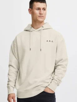 Solid Sweatshirts & Sweatjacken<Herren Hoodie - SDHanno beige bedruckt