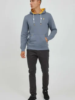Solid Sweatshirts & Sweatjacken<Herren Hoodie - SDKenan blau gemustert
