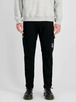 Alpha Industries Hosen<Herren Hose schwarz uni