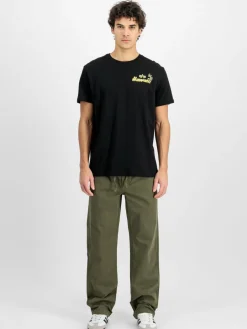 Alpha Industries Hosen<Herren Hose oliv uni