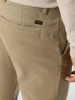 BOSS Orange Hosen<Herren Hose beige uni