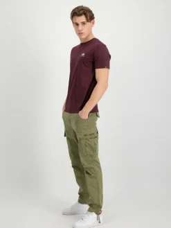 Alpha Industries Hosen<Herren Hose oliv uni