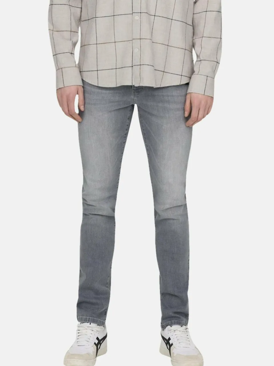 Only&Sons Jeans<Herren Hose grau uni