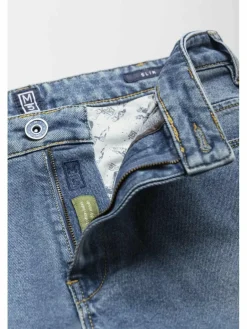 MEYER Jeans<Herren Hose - M5 Slim blau uni