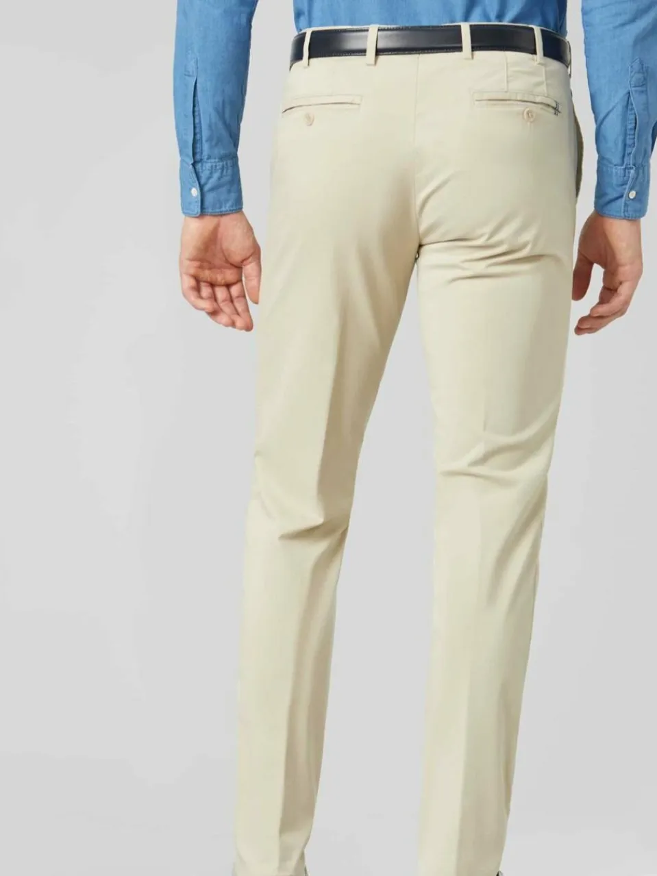 MEYER Hosen<Herren Hose - Oslo beige uni